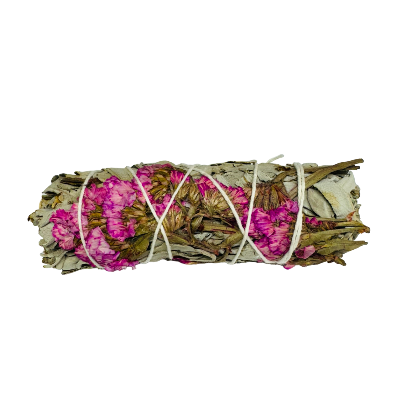 Pink Sinuata White Sage 4 Inch -(12 Pieces)