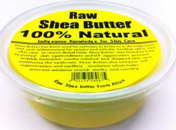 African Shea Butter Yellow -(7-8 Ounce Per Jar)- (12 Jars) @ $3.50/each