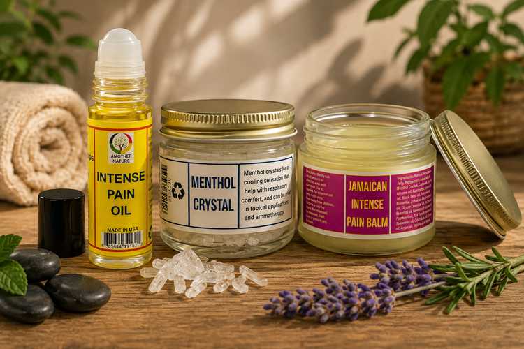Pain oil and Pain Balm