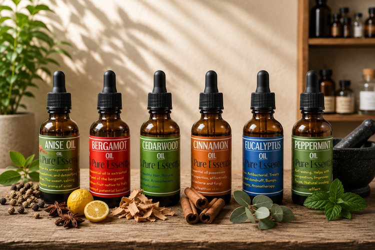 100 % Pure Essential Oils