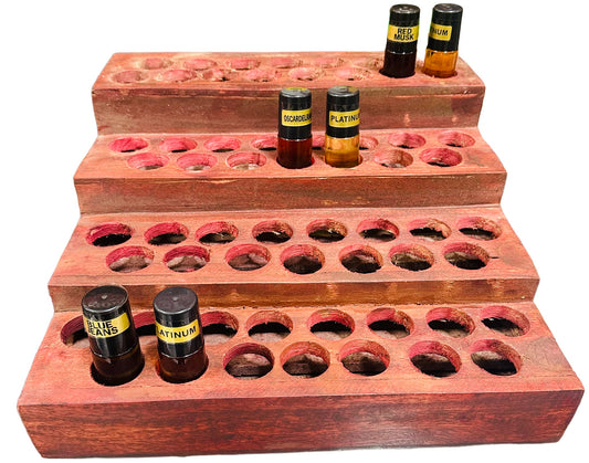 Wooden Display for 30ml Roll on Bottle or 1 oz