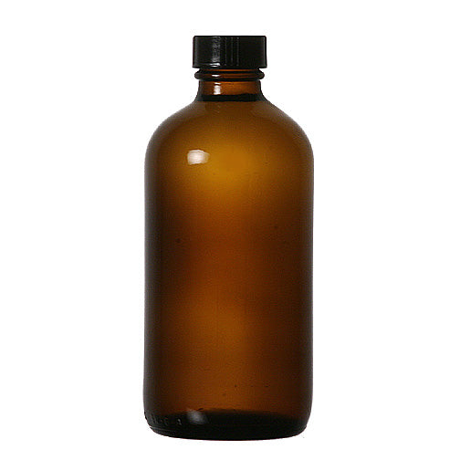 4 oz Boston Round Bottle Amber