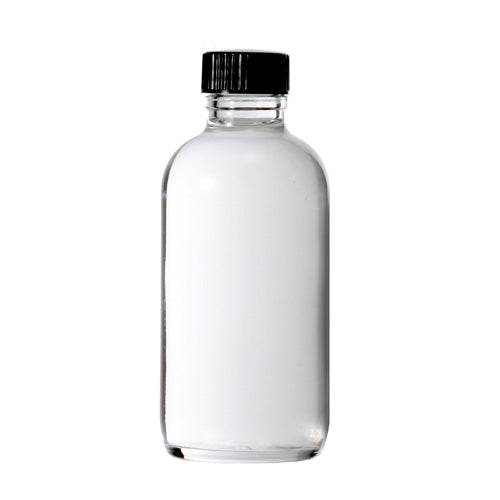 4 oz Boston Round Bottle Clear