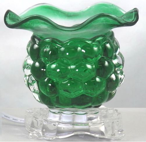 Green Color Electric Oil Burner - (6 Pieces) @ $5.50 each