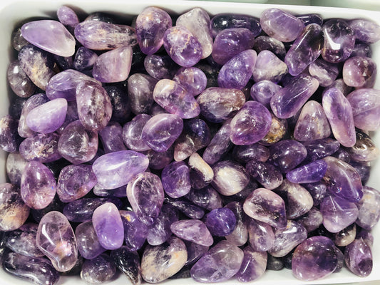 Amethyst Tumble Stone- (1 Pound)
