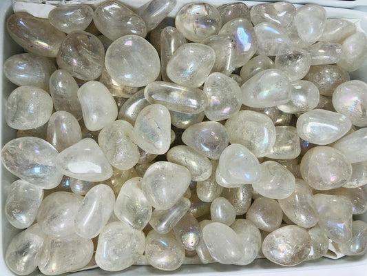 Aura Crystal Tumble Stone- (1 Pound)