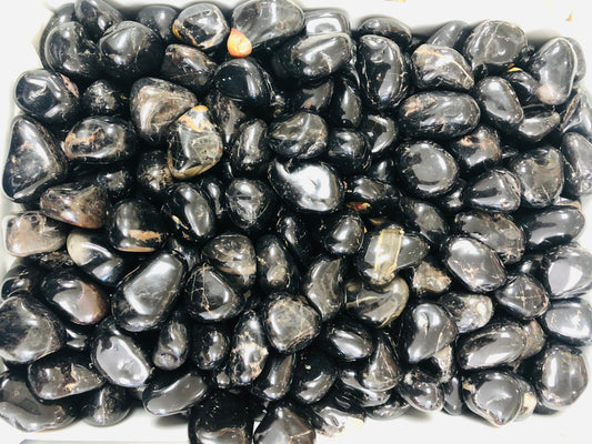 Black Onix Tumble Stone- (1 Pound)