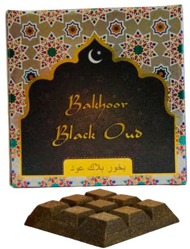 Bakhoor Black Oud -(12 packs)