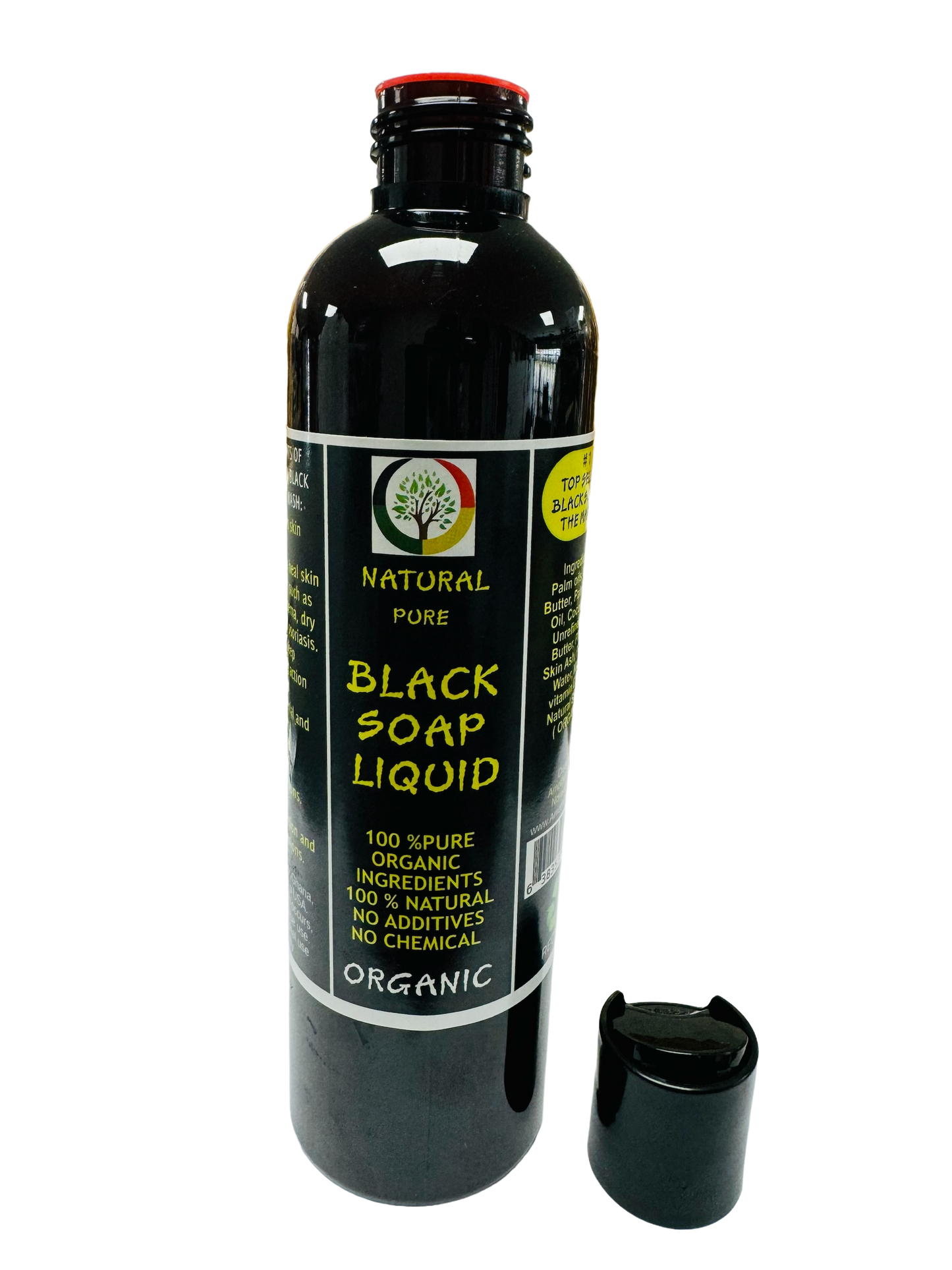 Black Soap Liquid Organic (24 Pieces) @ $3.75/each