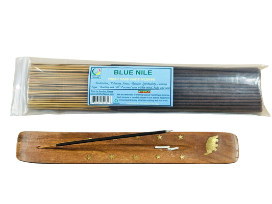 Blue Nile Incense -Fresh Hand Made (85-100 Sticks per Pack)- (4 Packs) @ $2.99/pack
