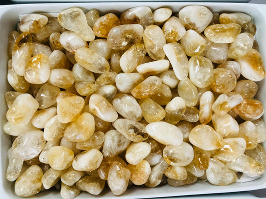 Citrine Tumble Stone- (1 Pound)