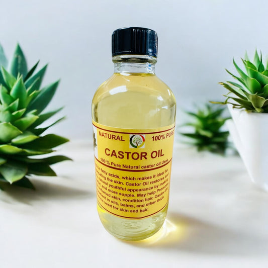 Pure Castor Oil Natural 4 oz size -(6 Pieces) @ $4.49/each