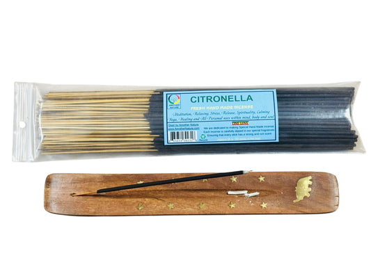 Citronella Incense -Fresh Hand Made (85-100 Sticks per Pack)- (4 Packs) @ $2.99/pack