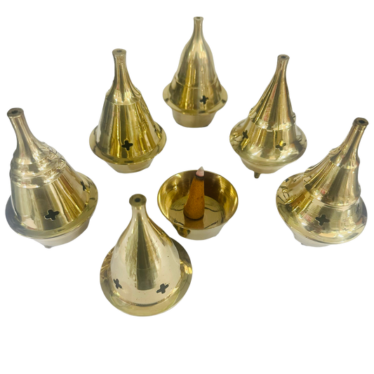 Cone Burner Brass -(3.5" Size)- (6 Pieces) @ $2.49/each