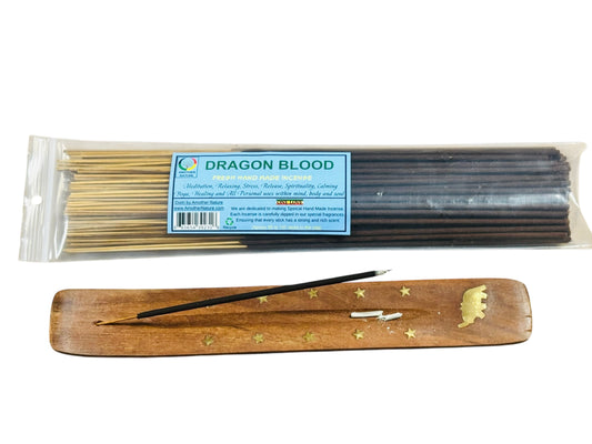 Dragon Blood Incense -Fresh Hand Made (85-100 Sticks per Pack)- (4 Packs) @ $2.99/pack