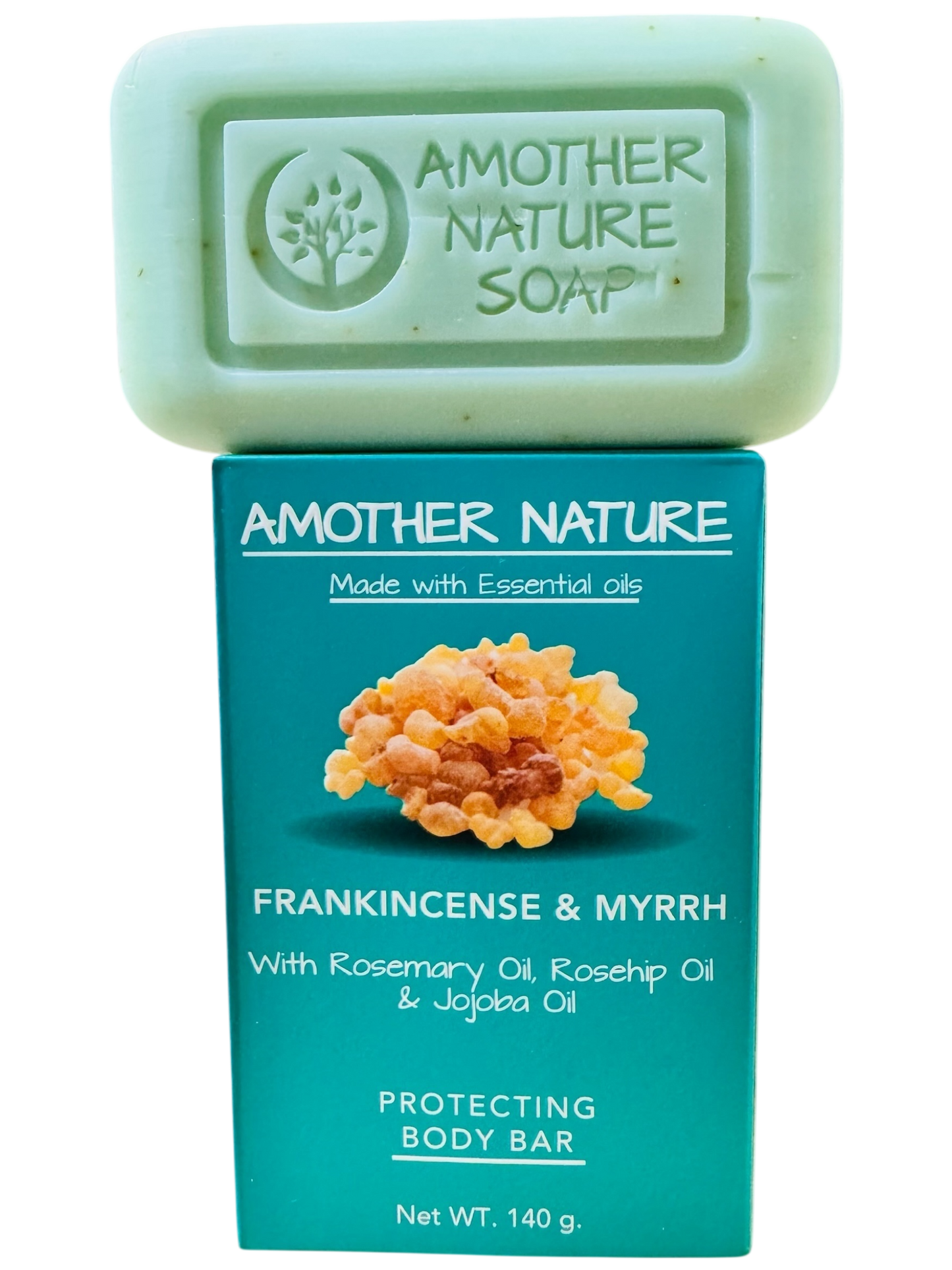 Frankincense & Myrrh Soap -Protecting Body Bar -(6 Pieces)