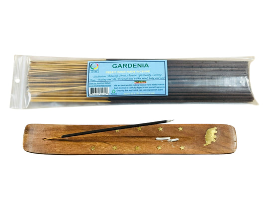 Gardenia Incense -Fresh Hand Made (85-100 Sticks per Pack)- (4 Packs) @ $2.99/pack