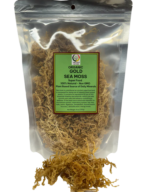 Wildcrafted Gold Irish Sea Moss Organic