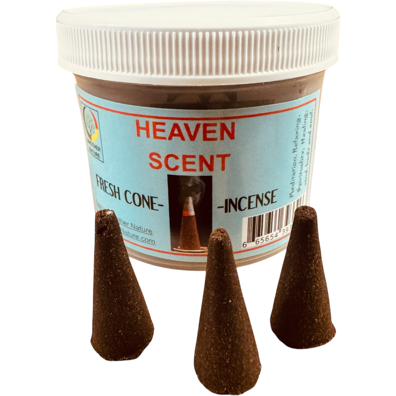 Heaven Scent Cone Incense (4 Jars) @ $2.99/each