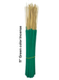 Unscented Incense Sticks 11" (Green Color) (1 Case)
