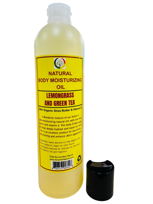 Coconut Milk & Black Castor oil- Natural Body Moisturizing oil -(6 Pieces) @ $6.75/each