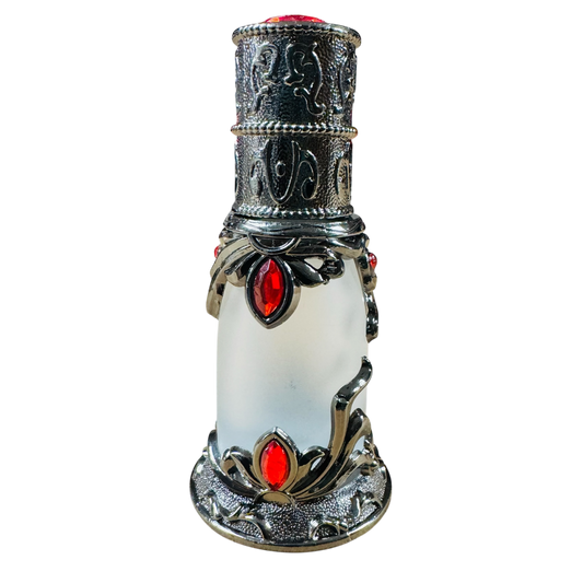 15ml Fancy Gray Traditional Antique  Style Bottle -(6 Bottles) @ $5.99/each