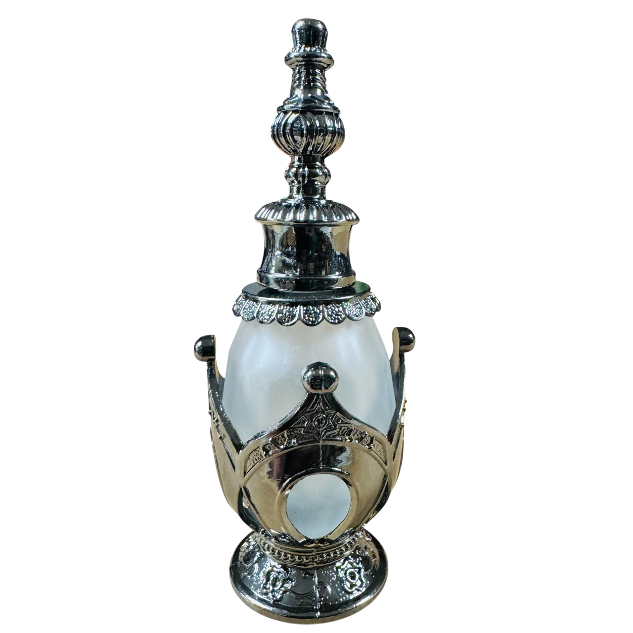 30ML Fancy Gray Traditional Antique Style Bottle -(6 Bottles) @ $5.50/each