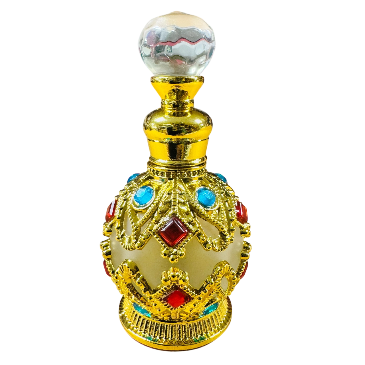 15ML Fancy Gold Traditional Antique Style Bottle -(6 Bottles) @ $4.75/each