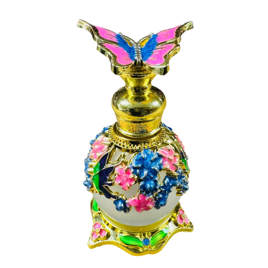 15ML Butter Fly Traditional Antique Style Bottle -(6 Bottles) @ $5.99/each