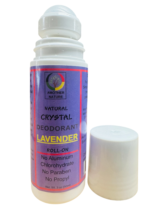 Lavender Roll On -Natural Deodorant- (6 Pieces) @ $4.75/each