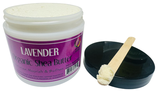 Lavender -Organic Shea butter Whipped -(6 Pieces) @ $4.75/each