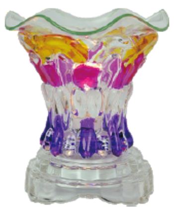 Multi Color Electric Oil Burner - (6 Pieces) @ $5.50 each