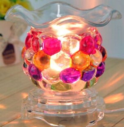 Multi Color Electric Oil Burner - (6 Pieces) @ $5.50 each