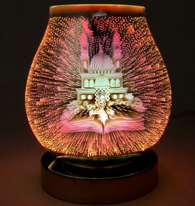 3D Extra Fancy Touch Electric Oil Burner - (3 Pieces) @ $12.50/each