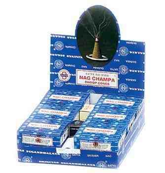 Nag Champa Cone Incense (12 Packs Per Box)