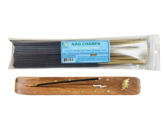 Nag champa Incense -Fresh Hand Made (85-100 Sticks per Pack)- (4 Packs) @ $2.99/pack
