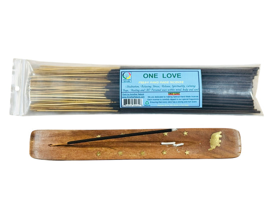 One Love Incense -Fresh Hand Made (85-100 Sticks per Pack)- (4 Packs) @ $2.99/pack