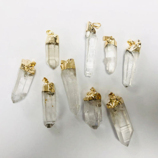Pendants Crystal Point -(6 Pieces) @ $3.67/each