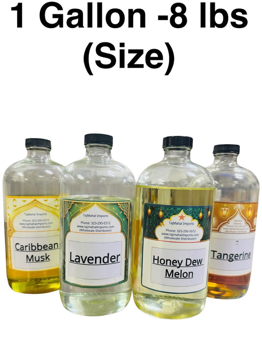 Fragrance oil for Butters, Lotion, Wash, Shampoo, Soap- ( 1 Gallon -8 Lbs  size)