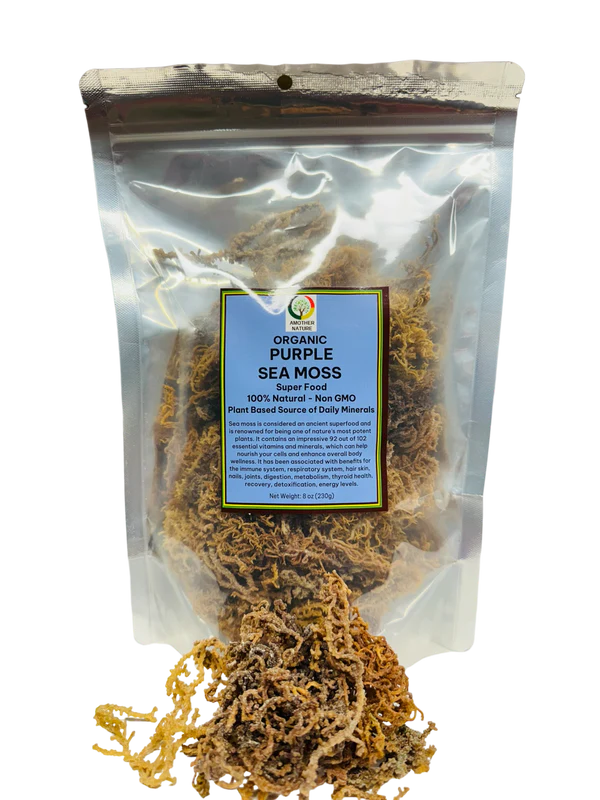 Wildcrafted Purple Irish Sea Moss Organic