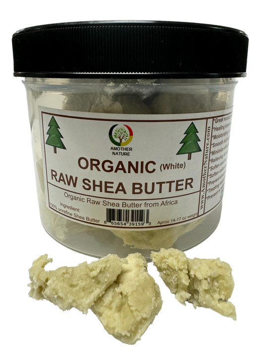 African Shea Butter White -(1 Pound Jar) -(6 Jars) @ $5.50/each
