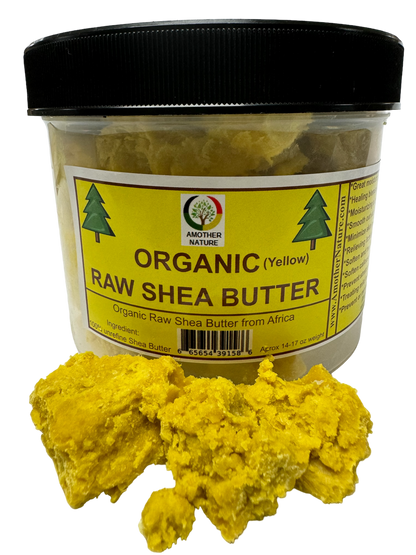 African Shea Butter Yellow -(1 Pound Jar) -(6 Jars) @ $5.50/each