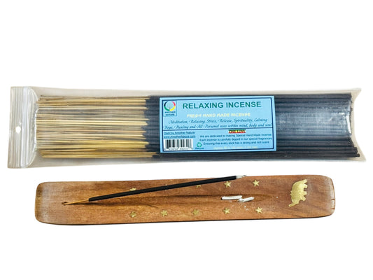 Relaxing Incense -Fresh Hand Made (85-100 Sticks per Pack)- (4 Packs) @ $2.99/pack