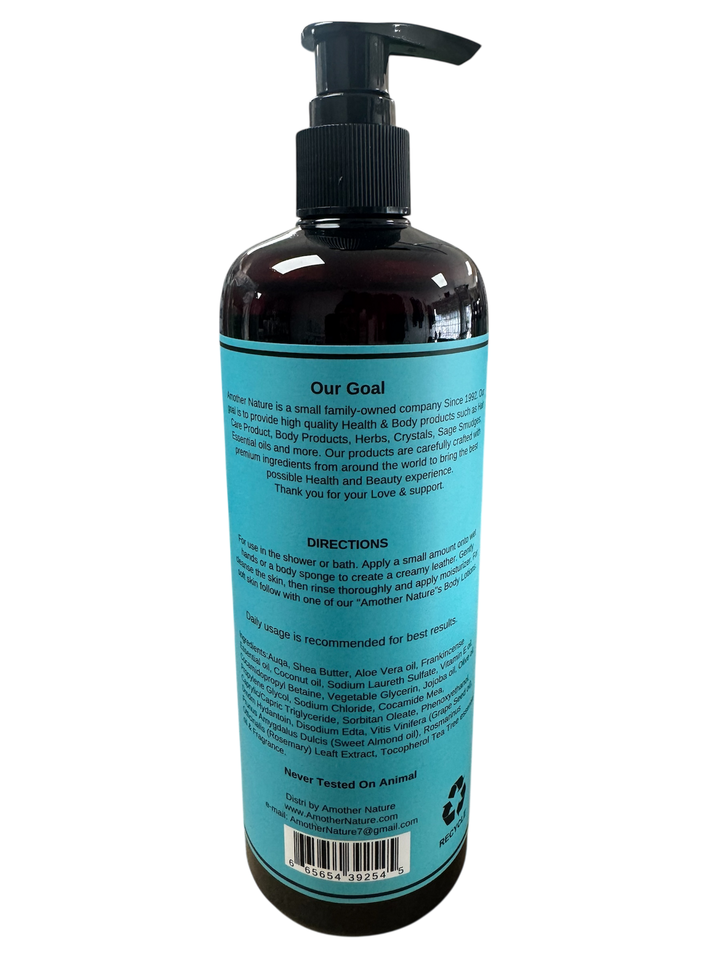 Shea Butter -Body Wash Infuse with Aloe Vera & Frankincense Essential oil -(6 Pieces) @ $4.75/each