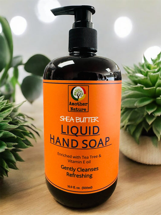 Shea Butter Liquid Hand Soap -(6 Pieces) @ $3.75/each