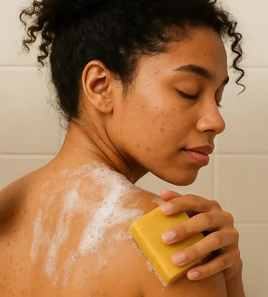 Activated Charcoal Soap- Detoxifying Body Bar -(6 Pieces)