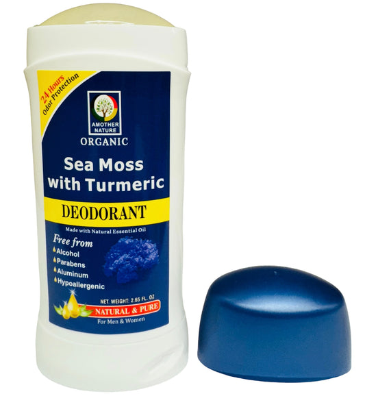 Sea Moss With Turmeric Deodorant Organic- (6 Pieces) @ $3.50/each