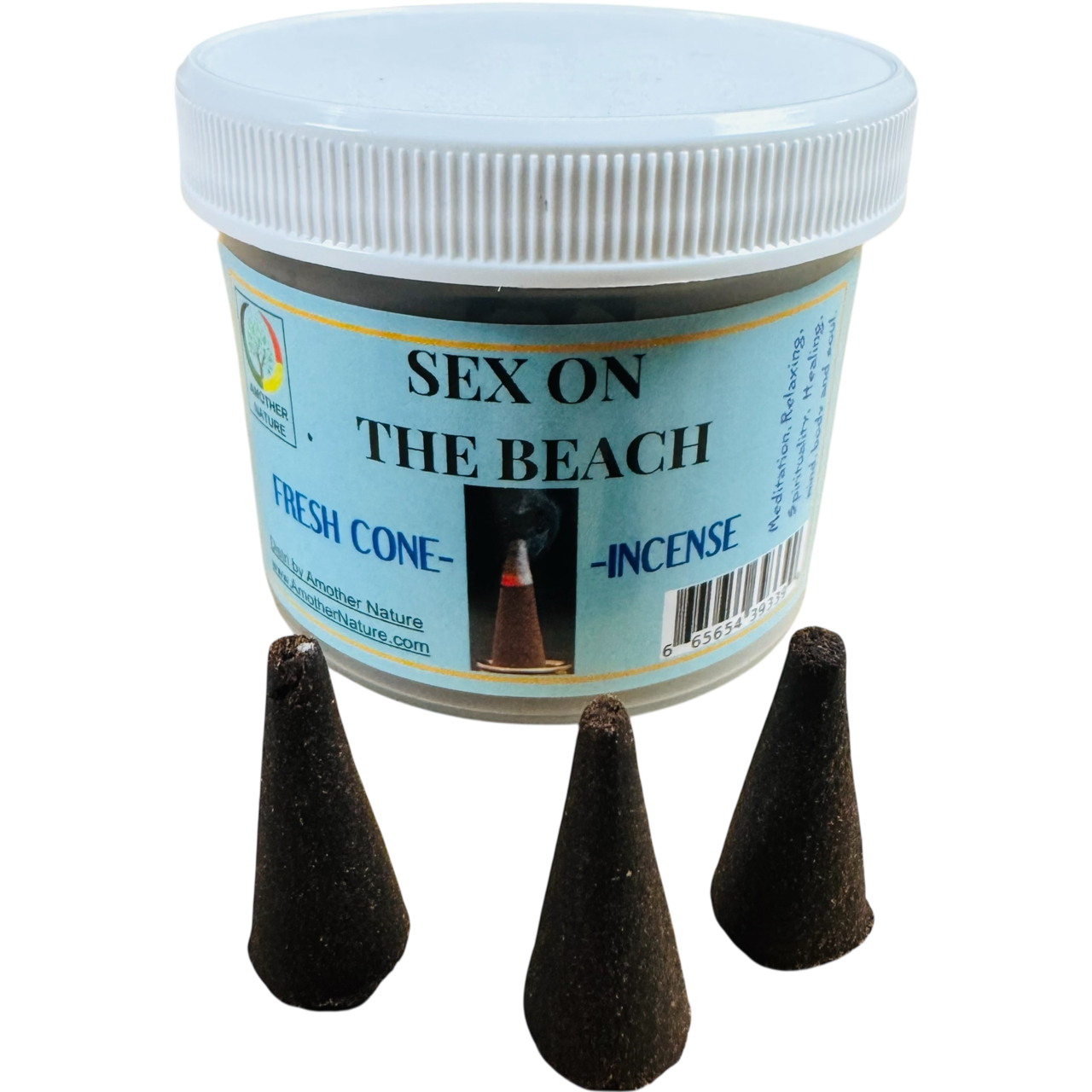 Sex On The Beach Cone Incense (4 Jars) @ $2.99/each