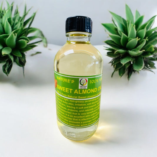 Pure Sweet Almond Oil Natural 4 oz size -(6 Pieces) @ $4.49/each