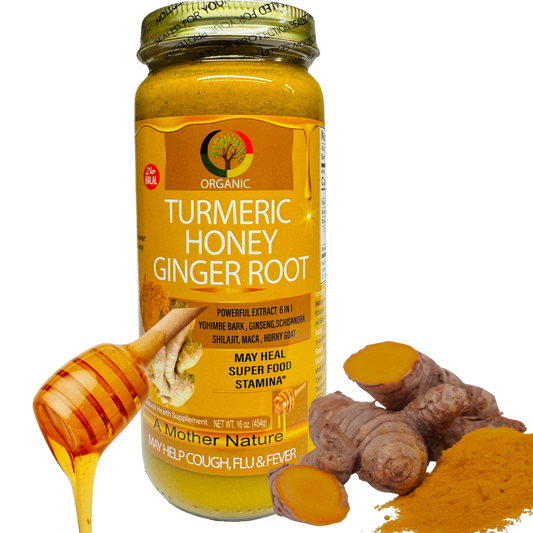 Turmeric Honey Ginger Root